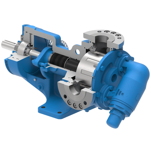Bomba 4123C Viking Pump Industrial — Aceites brutos, Cemento asfáltico ...